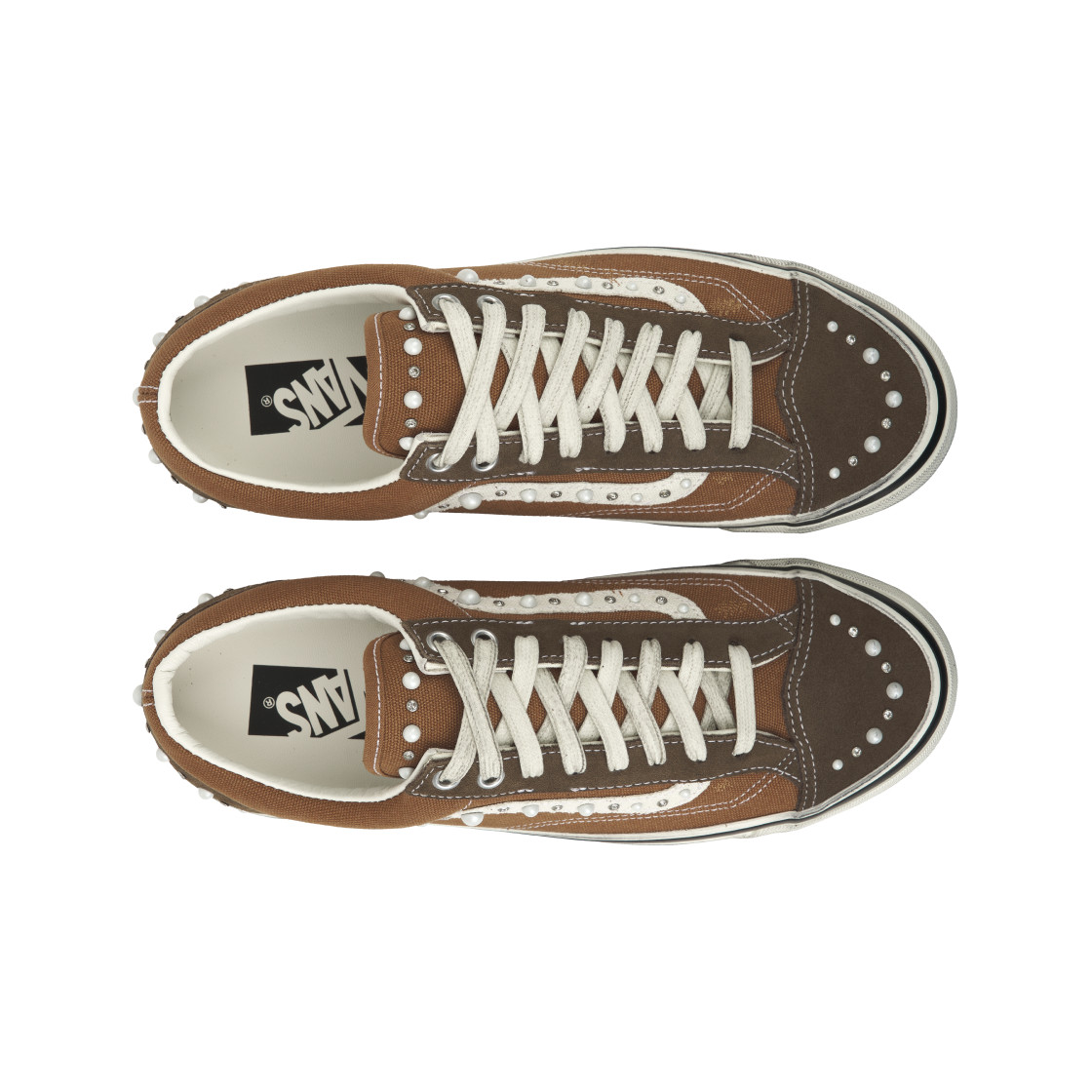 Vans LX Old Skool 36 Pearlized Vintage Cocoa Brown VN000E8VFST1 Authentic Men