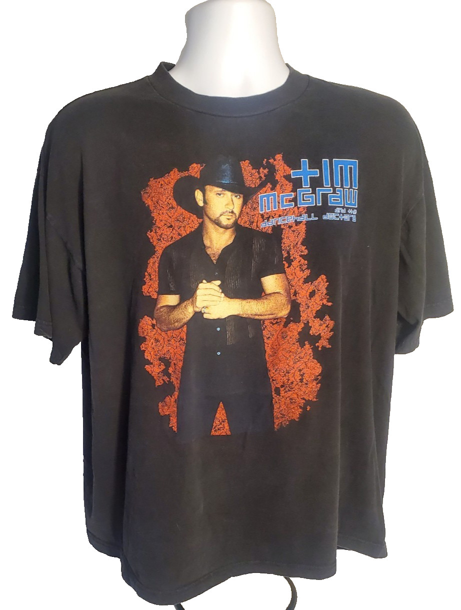 Tim McGraw & The Dancehall Doctors Vintage 2003 Country Music Concert Tee XL