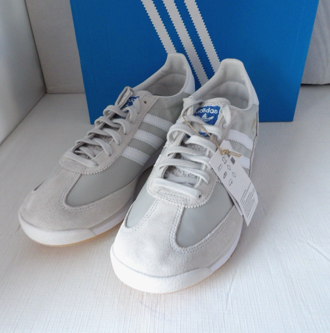 NWOB Authentic ADIDAS SL 72 RS White, Gray Men’s Shoes Size 11 M