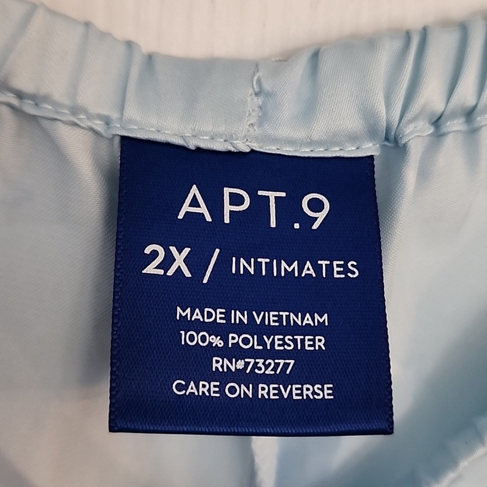 Apt. 9 2X Intimates Lounge Sleep Shorts, Lightweight Satin-like Material, NWOT