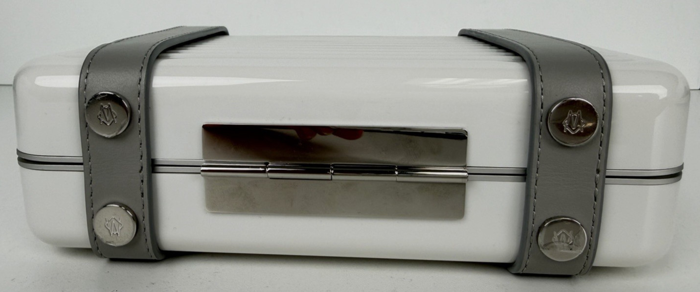 Rimowa Personal Polycarbonate Cross-Body Mini Bag in White S-08
