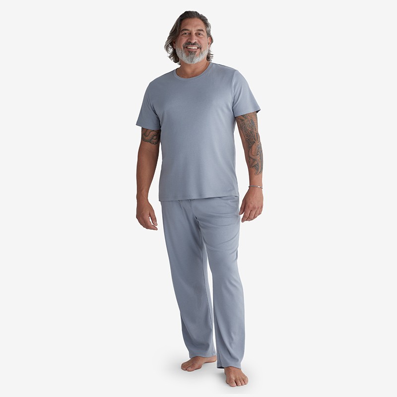 Pima Cotton Mens Pajama Set