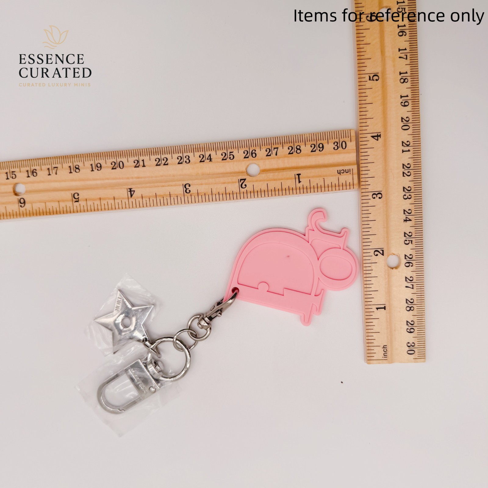 Pink Perfume Diffuser Keychain Portable Fragrance Holder Charm New Sealed