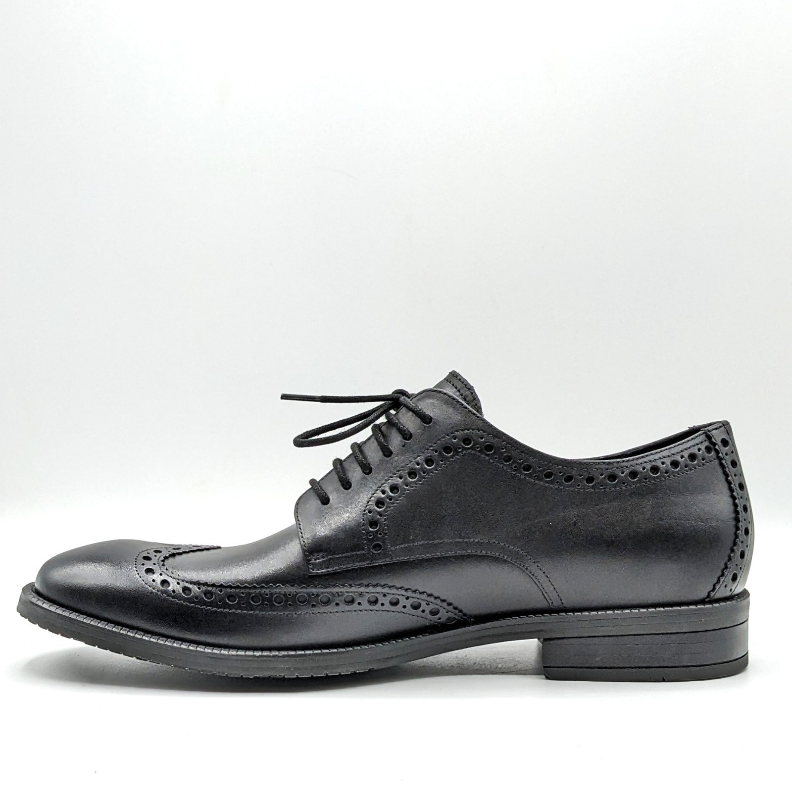 Cole Haan “Modern Essentials Waterproof Wing Tip Oxford” Men’s Shoe [Black] NEW
