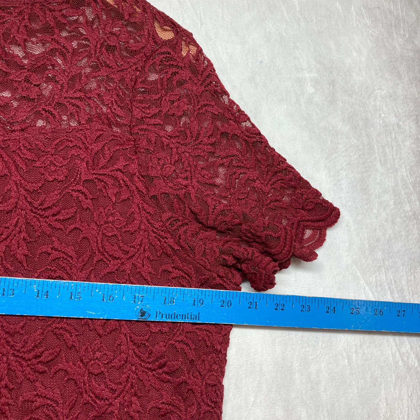 Torrid Bodysuit Size 3 Dark Red Lace Top Whimsigoth Dark Romantic