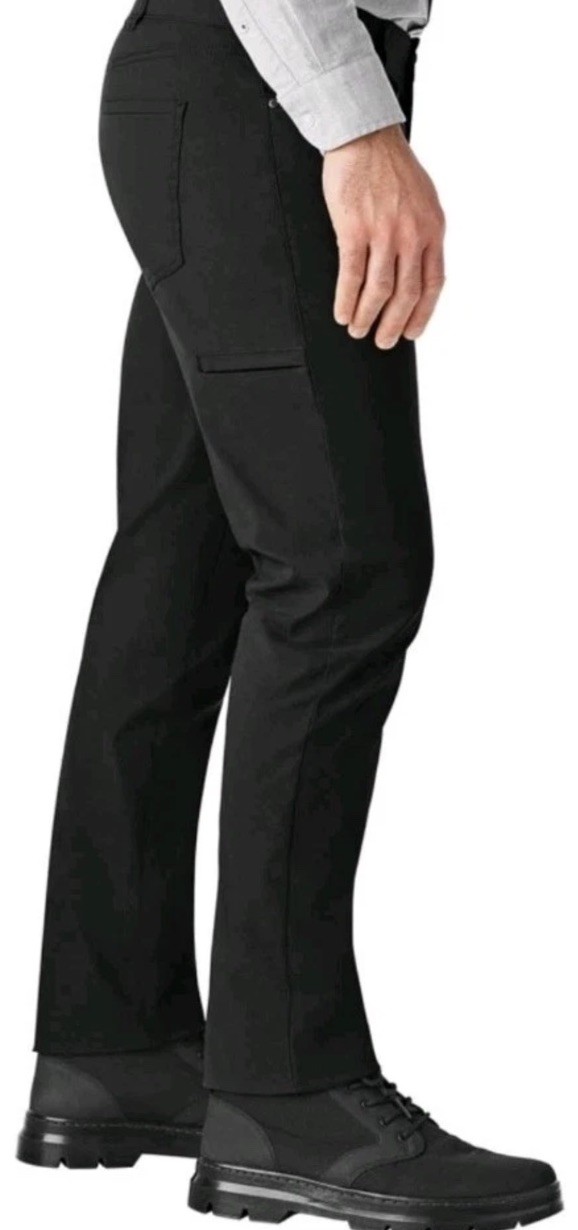 Member’s Mark Men’s Lightweight Black Straight Fit Denali Pant 36×34 NWT