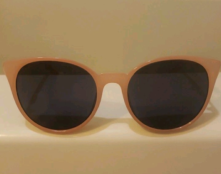 J.CREW Factory Women’s Rounded-Frame Sunglasses Milky Brown or Pinkish Brown