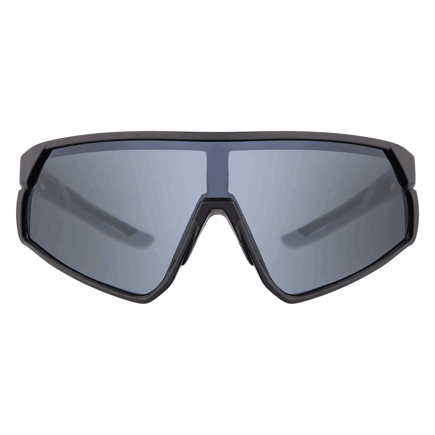 Oversized One Piece Lens Sports Shield Baseball Cycling Sunglasses Mirror