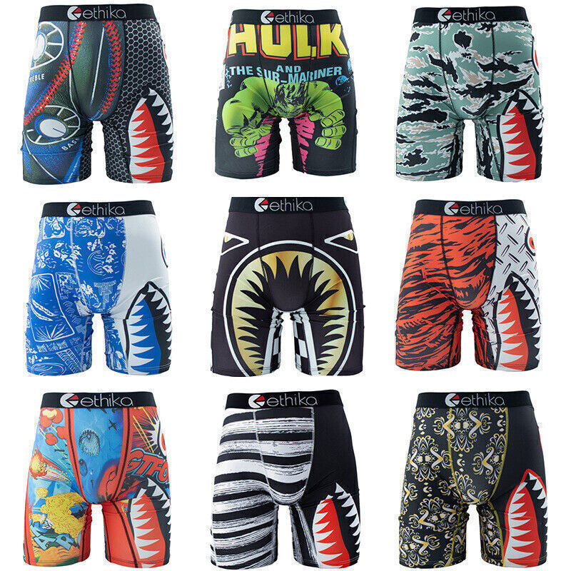 3Packs 5Packs 6Packs Ethika Men’s The Staple Boxer Briefs (Random color)