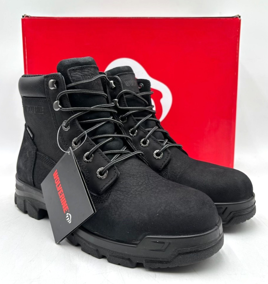 Wolverine W10919 CHAINHAND 6″ Men’s NEW Boot Black US Size 8EW