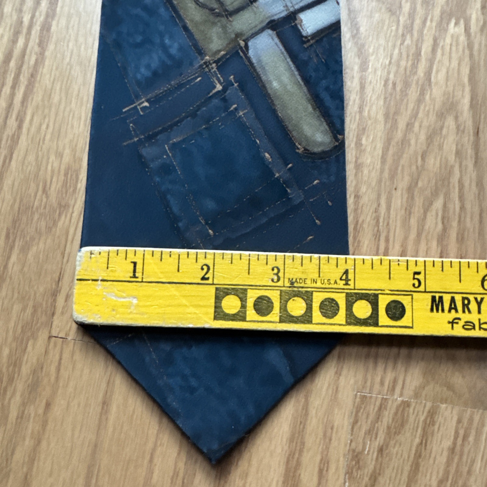 Robert Daskal Chicago Hand Painted Silk Tie Vintage Art To Wear Abstract 57”