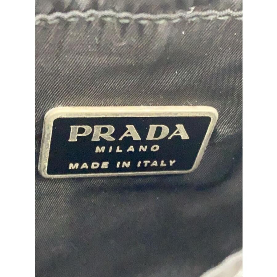 PRADA Shoulder Bag Nylon Black Mens Crossbody Sling Waist Pack Travel Casual