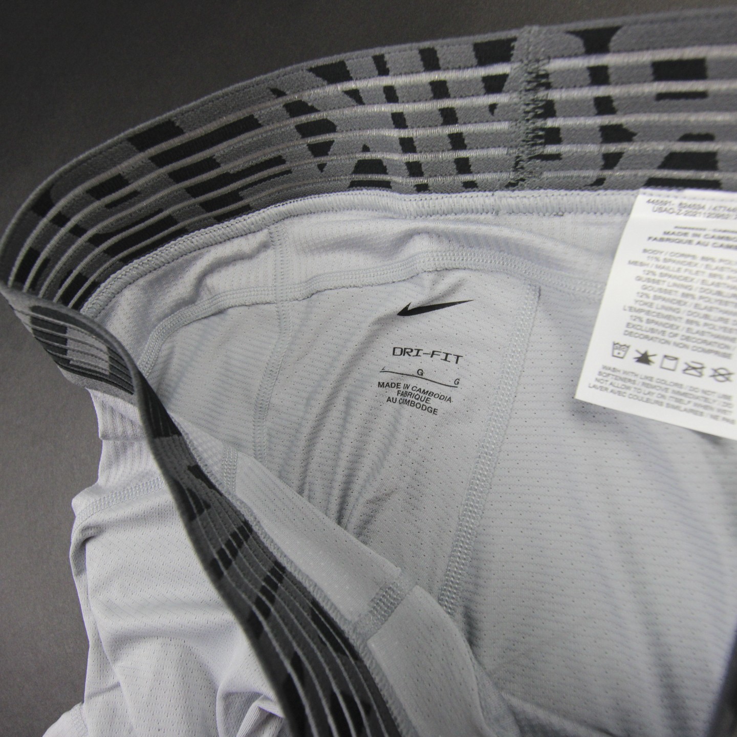 Nike Dri-Fit Compression Pants Men’s Light Gray New with Tags Multiple Sizes