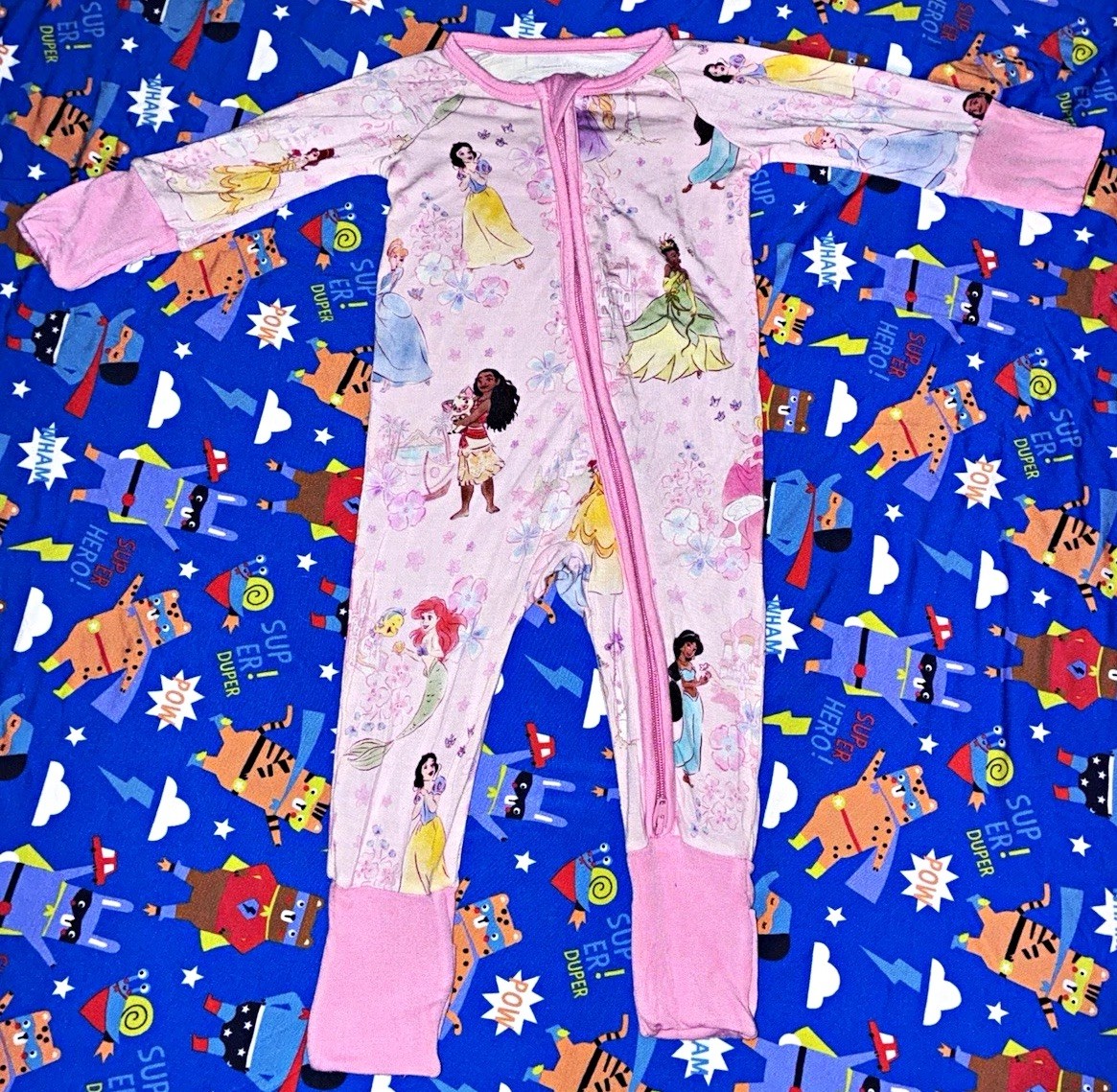 Little sleepies princess garden size newborn