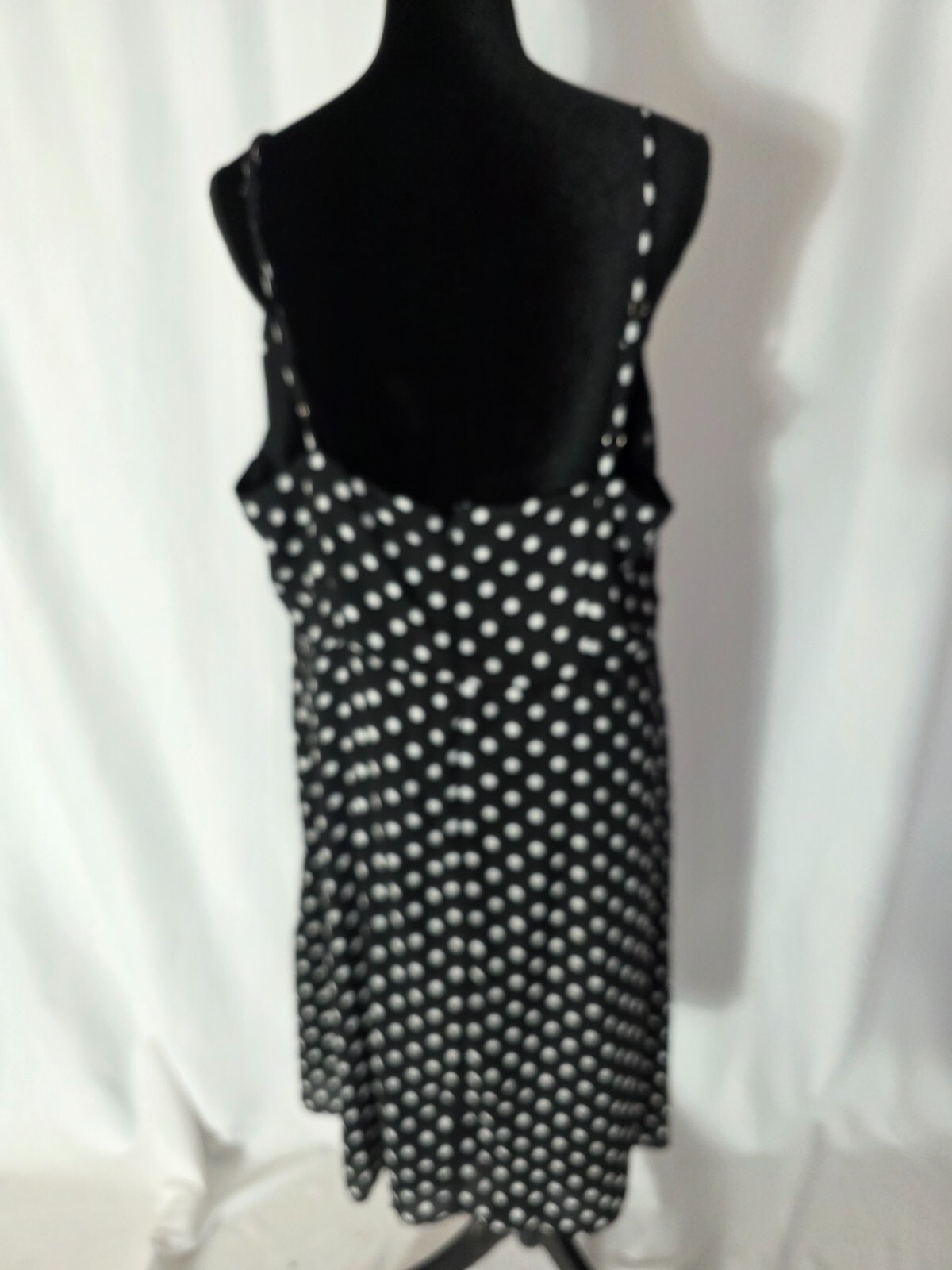 Kiss Milk black & white polka dots women dress size 20 D344