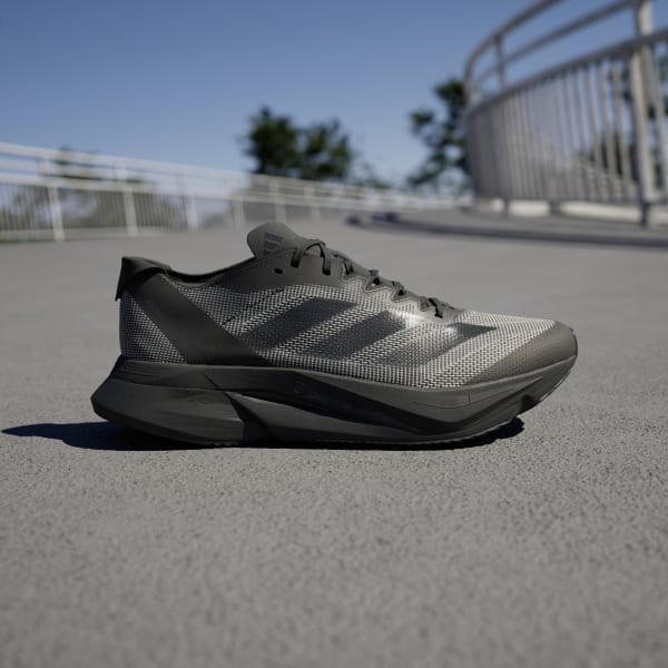 adidas Adizero Boston 12 Running Shoes Black Carbon White ID5985 Men’s Size