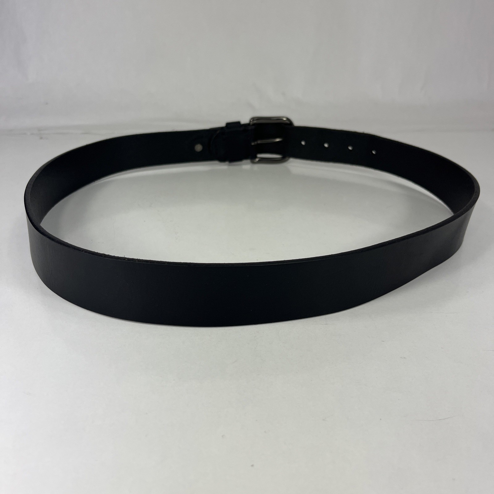 Wrangler Black Genuine Leather Work Belt – Men’s Size 38/95