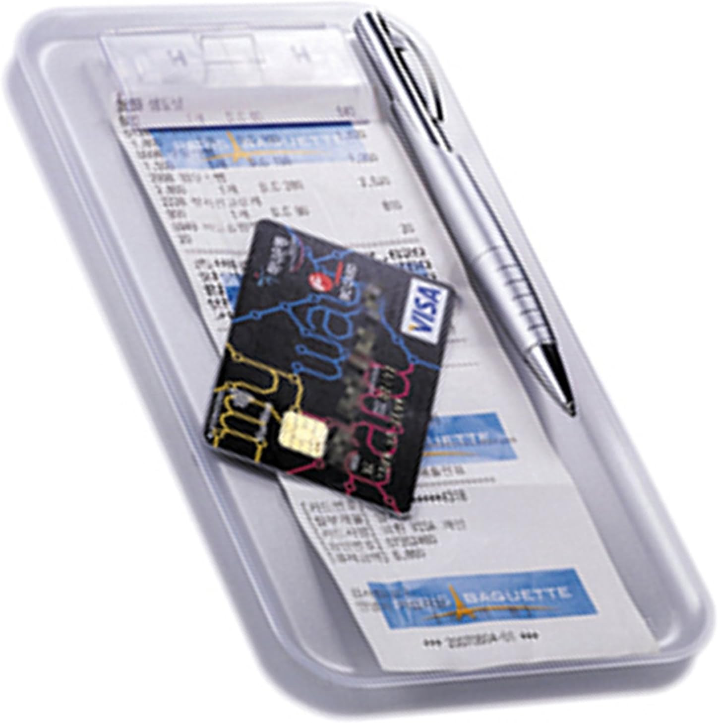 A6 Compact Clipboard for Organizing Receipts, Bills, and Credit Cards