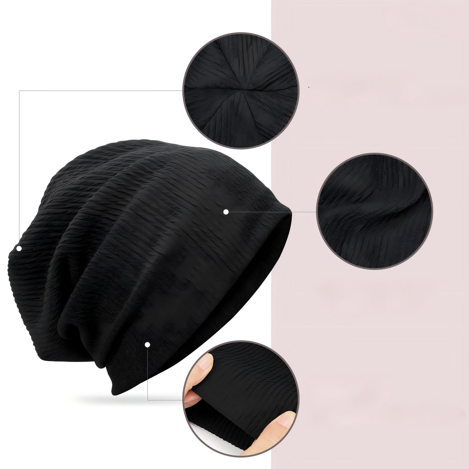 BiOHUG Soft Textured Slouchy Beanie Hat