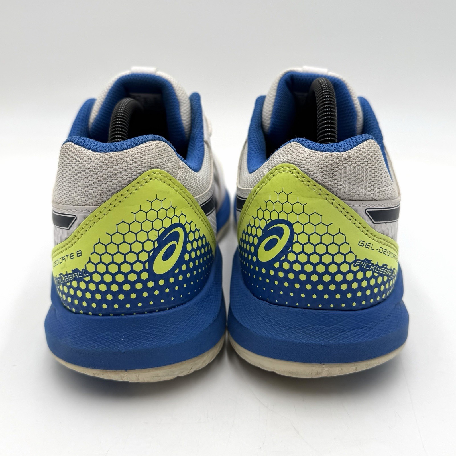 Asics Gel Dedicate 8 Mens Size 11 Pickleball Shoes Sneakers 1041A409 White Blue