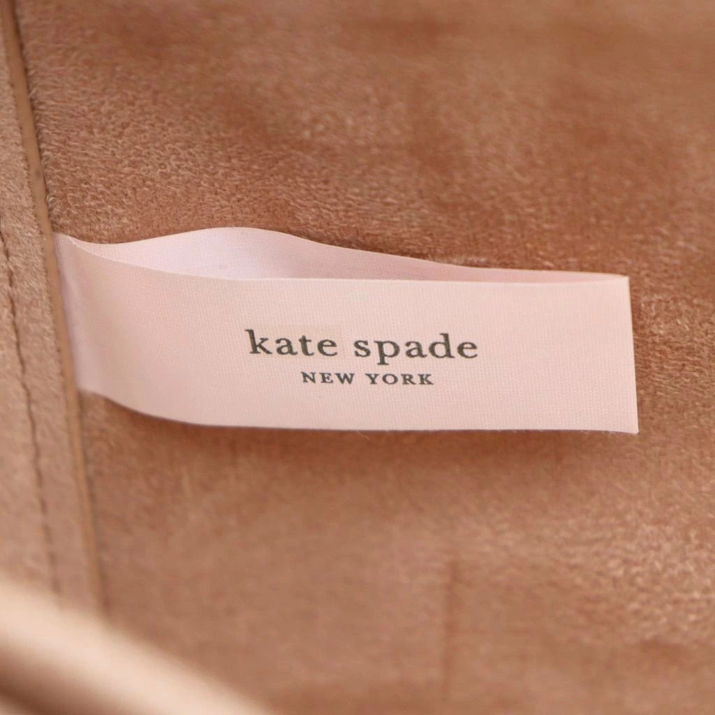 Used Kate Spade KATE SPADE 2way Handbag Shoulder Black Charm Included Grain Proc