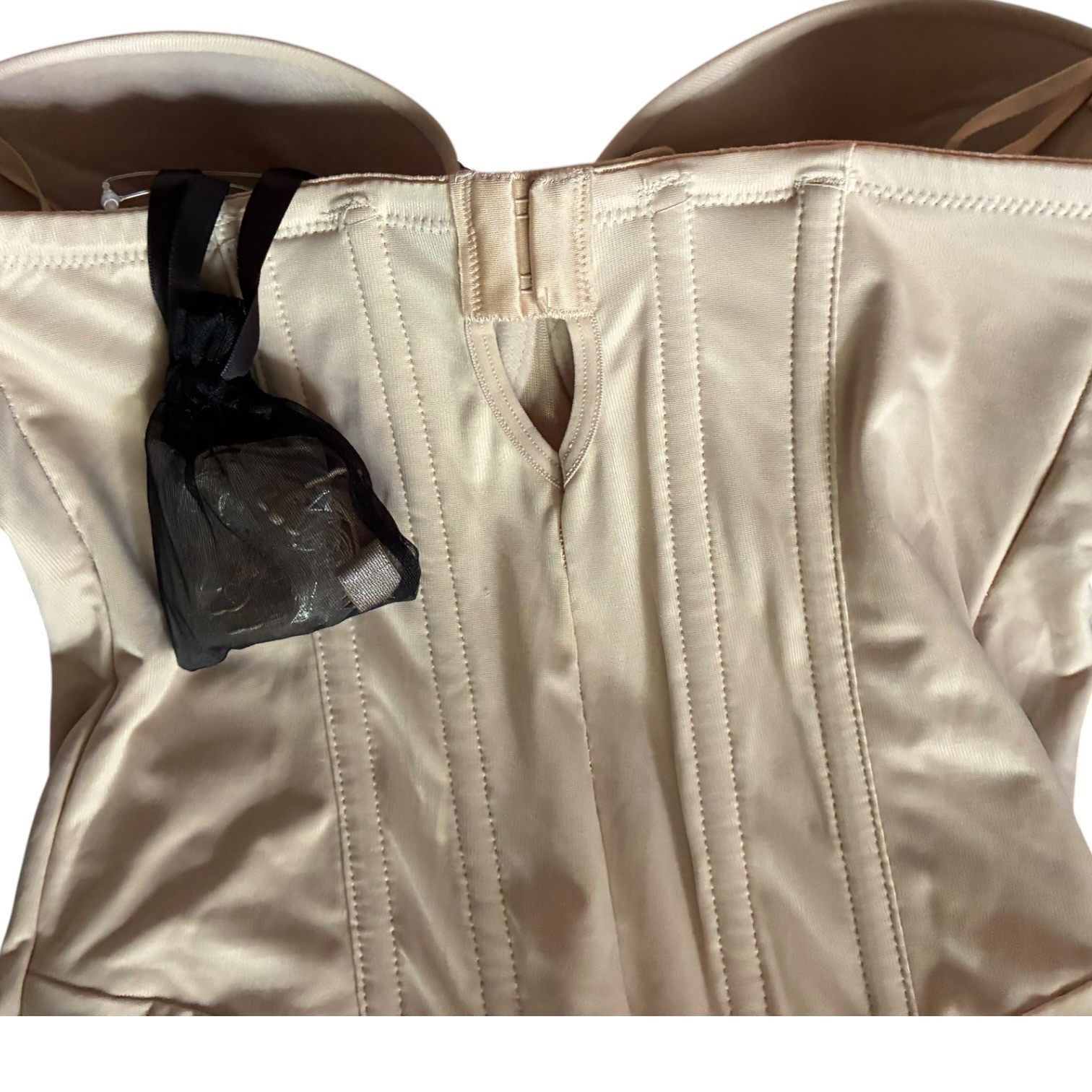 TC Fine Intimates Shape Away Bodybriefer 38C Beige Extra Firm Shapewear