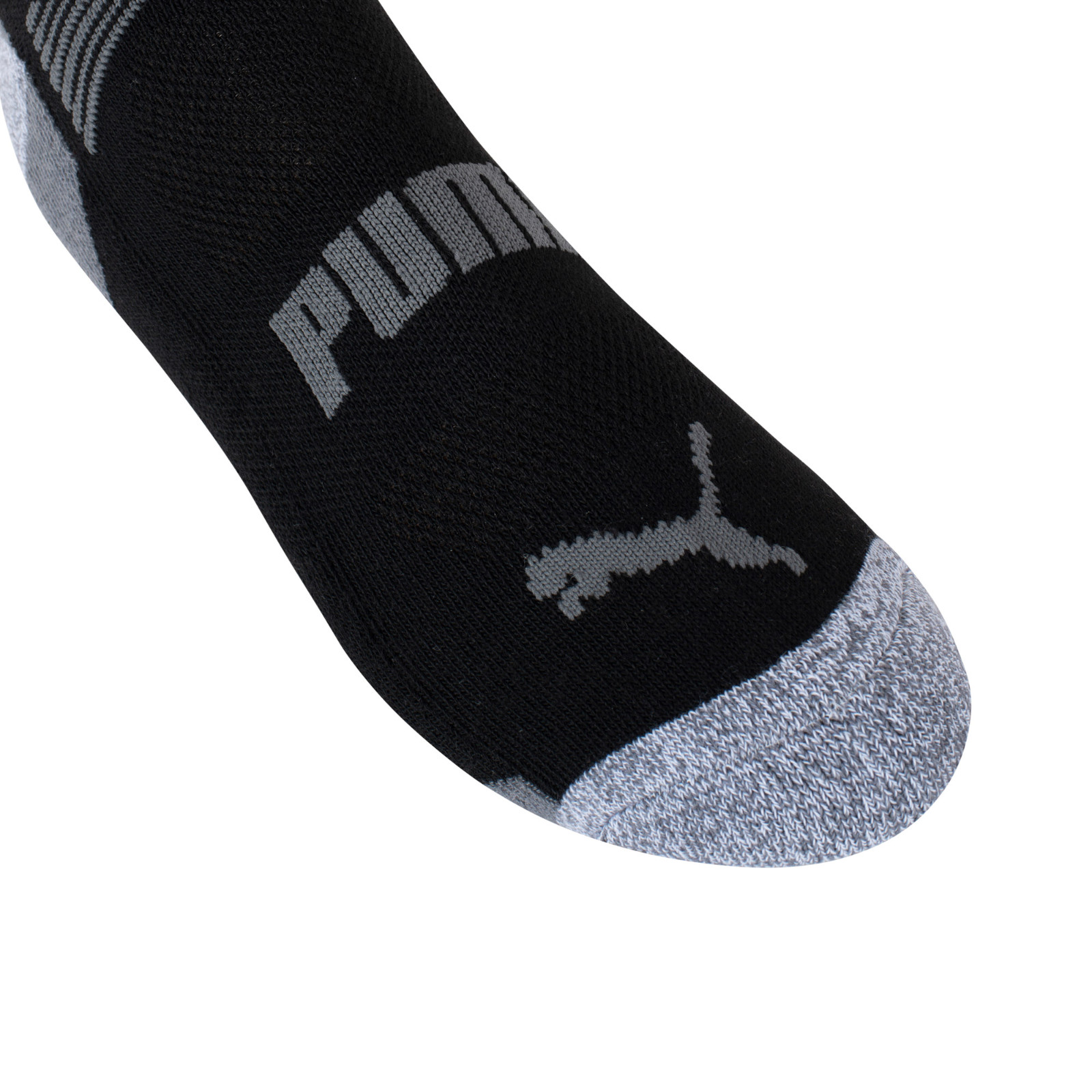 PUMA Men’s No Show Sock, 10-pair Black Extended Size