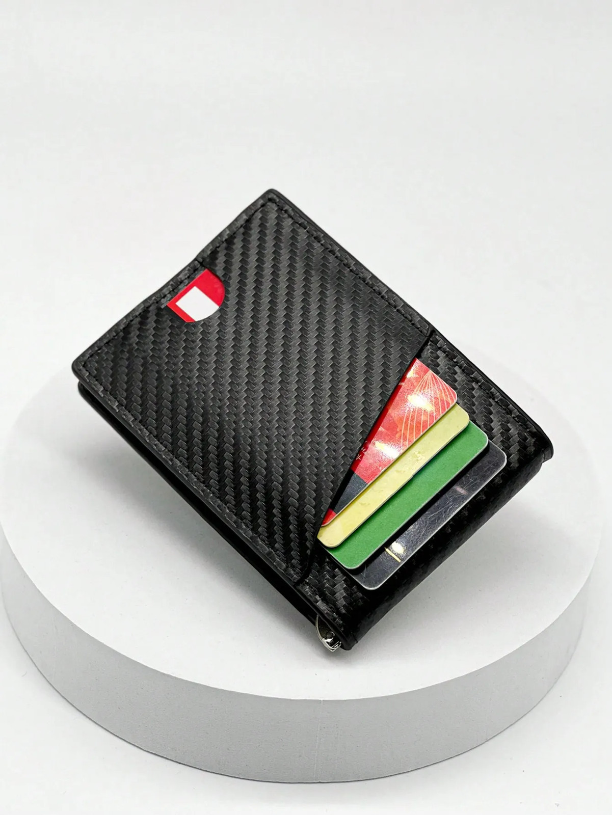 Carbon Fiber Wallets Wallet for Men Man Card Holder Money Bag Slim Thin Mini