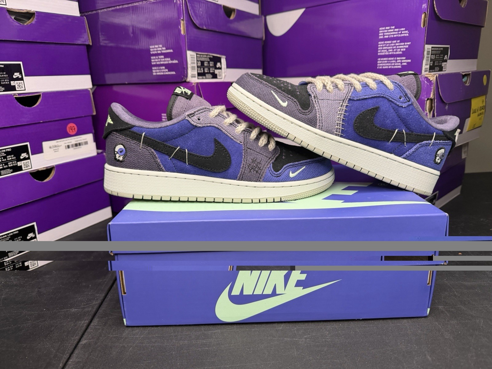 Nike Air Jordan 1 Retro Low OG Zion Voo Doo Alternate (GS) 6Y