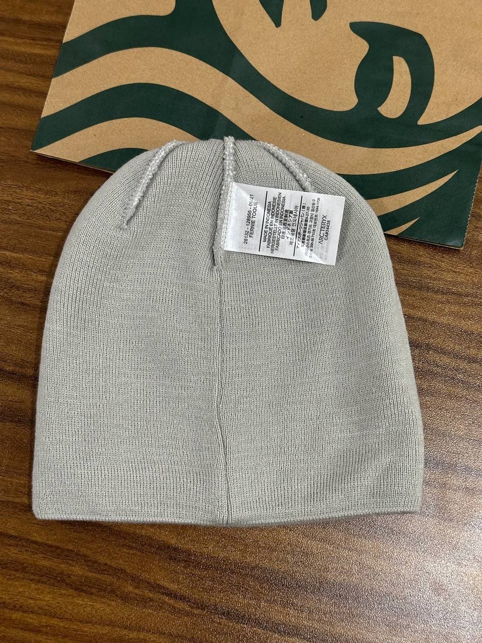 Arc’teryx Bird Graphic Beanie V2 Gray Knit Hat Unisex NWT