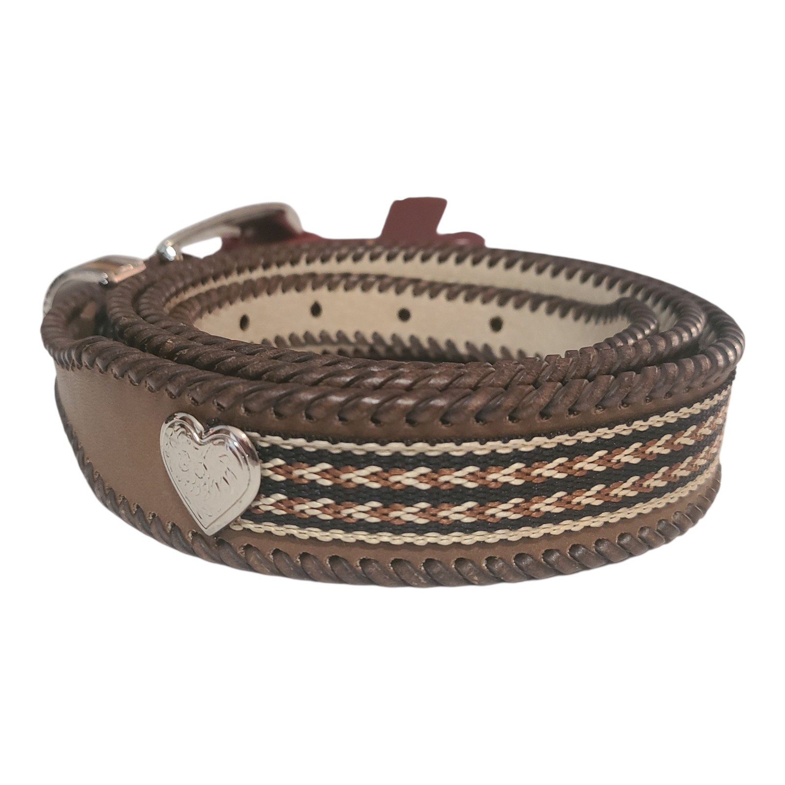 Wrangler Genuine Leather, Vintage, western belt women. Size XXL (42-46) Waist.