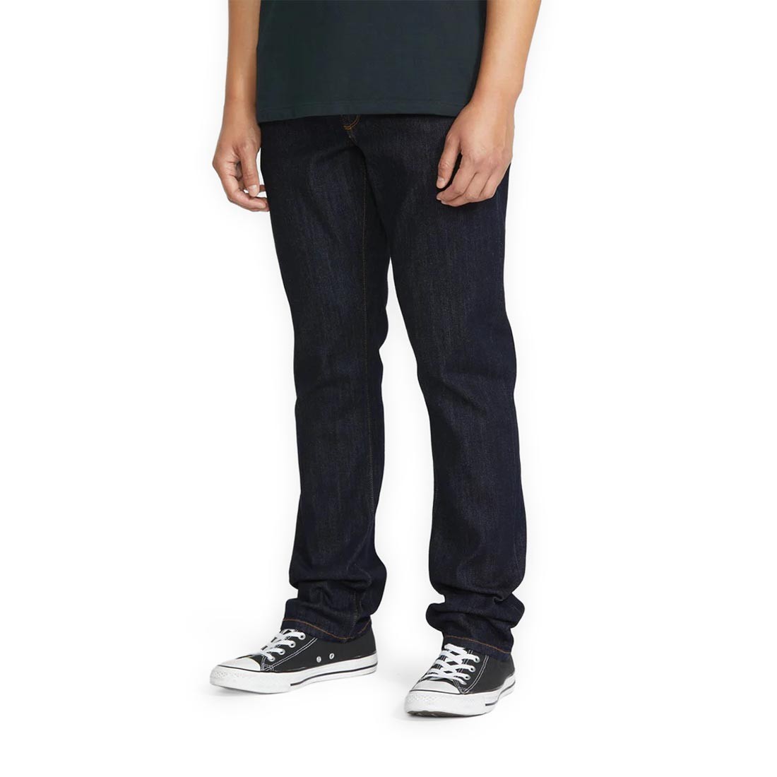 Volcom Vorta Slim Straight Jeans – Rinse (SP26)