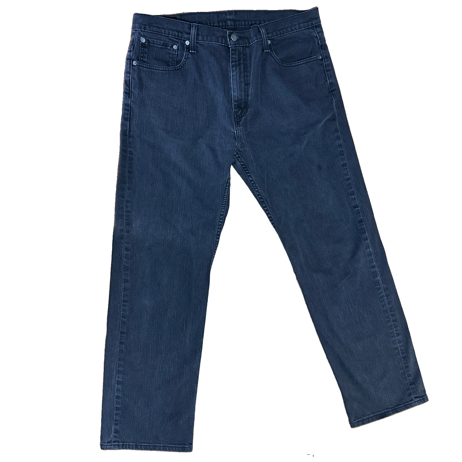 Levi’s 569 Loose Straight Fit Black Jeans Mens 36×34 Cotton Denim