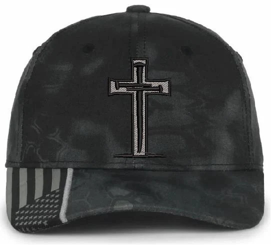 Sacred Nails Christian Cross Hats for Men Women Jesus 3 Nail Cross Bible Jesus