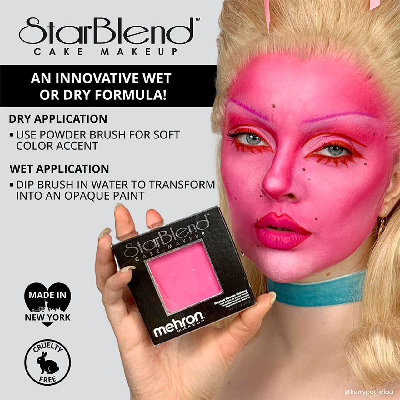 Mehron Star Blend 110 Cake Pencake Makeup Foundation Stage Artist 2 oz