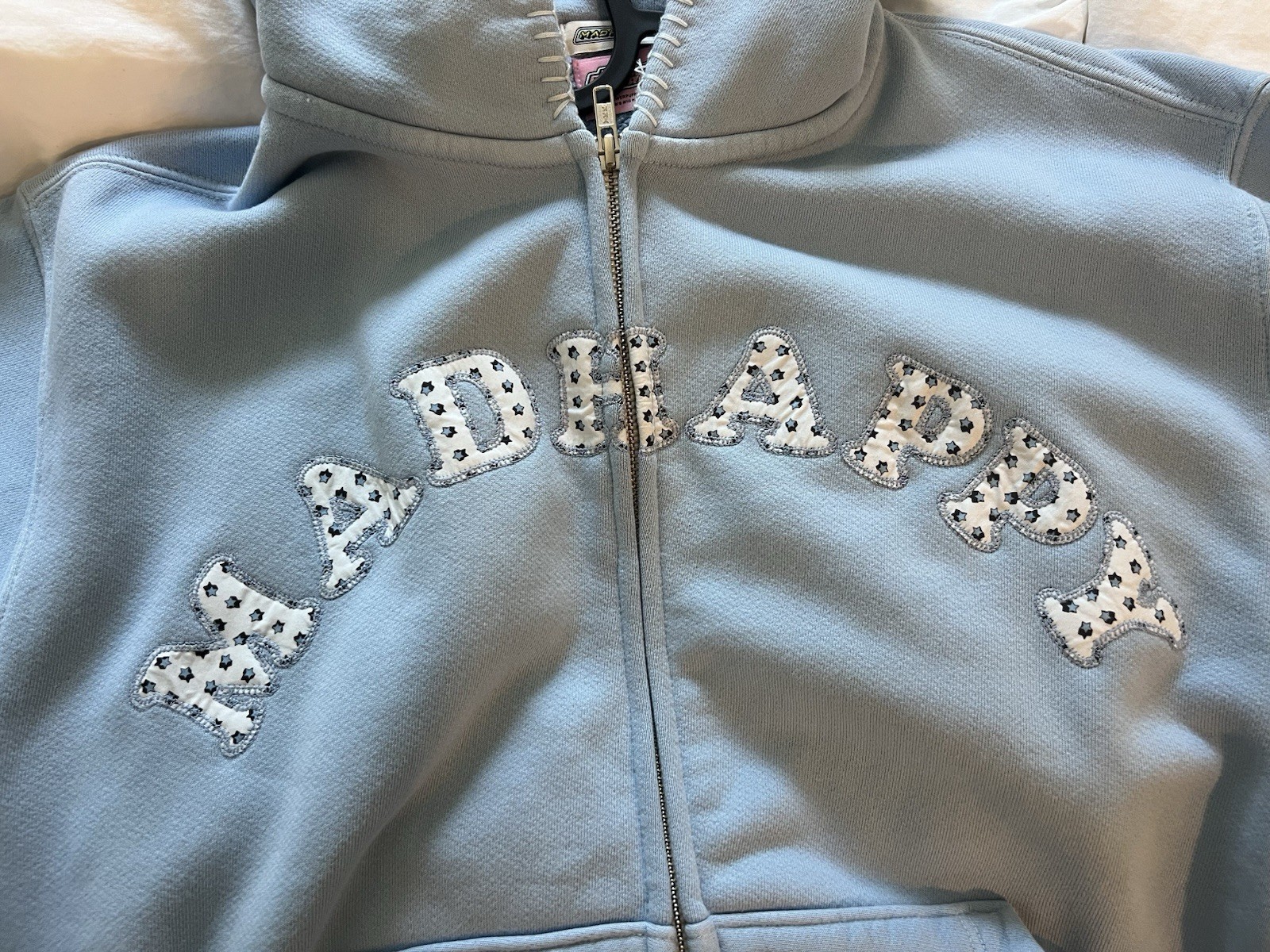 Madhappy x Powerpuff Girls Hoodie Limited Edition Sold Out Light Blue Size S
