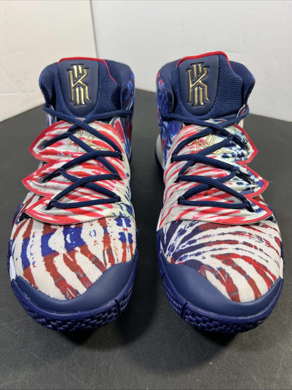 Nike Kybrid S2 “Tie Dye USA” Red Blue White 2020 Men’s Size 11 Irving CQ9323-400