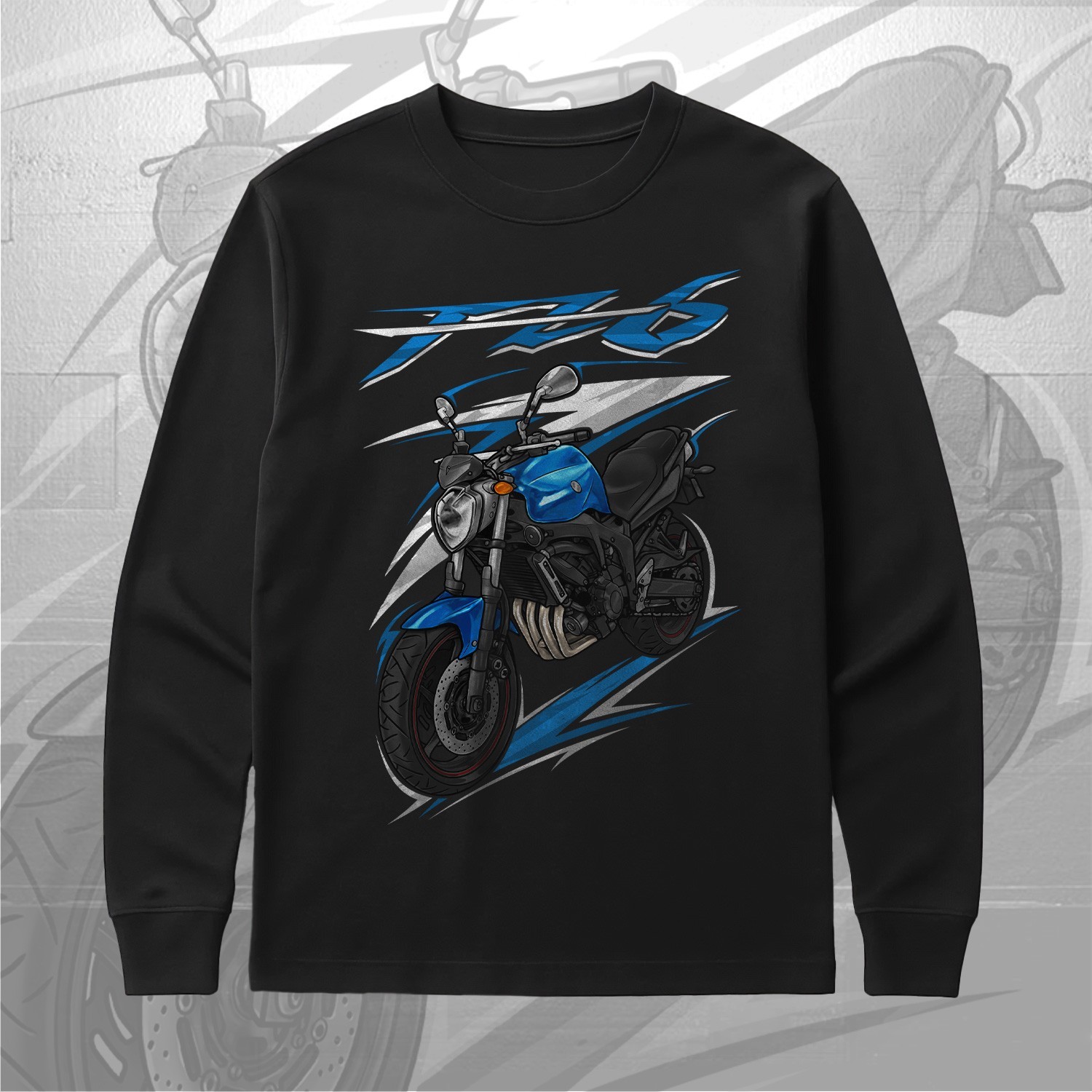 For Yamaha MT-01 & FZ6-N 2005-2009 fans – Long Sleeve T-shirt