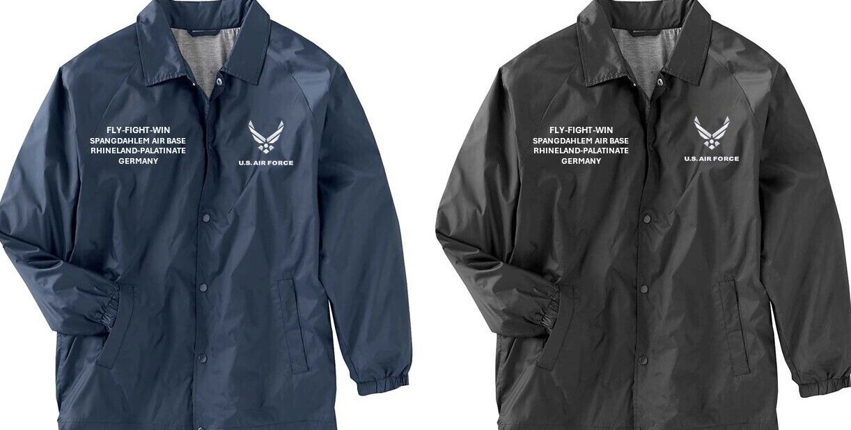 AL DHAFRA AIR BASE* UNITED ARAB EMIRATES*EMBROIDERED JACKET*OFFICIALLY LICENSED
