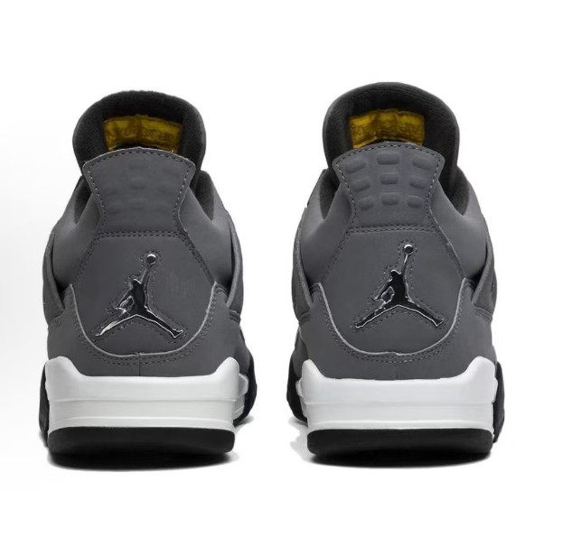 Nike Jordan Air Jordan 4 “Cool Grey” Mid Top Retro Basketball Shoes
