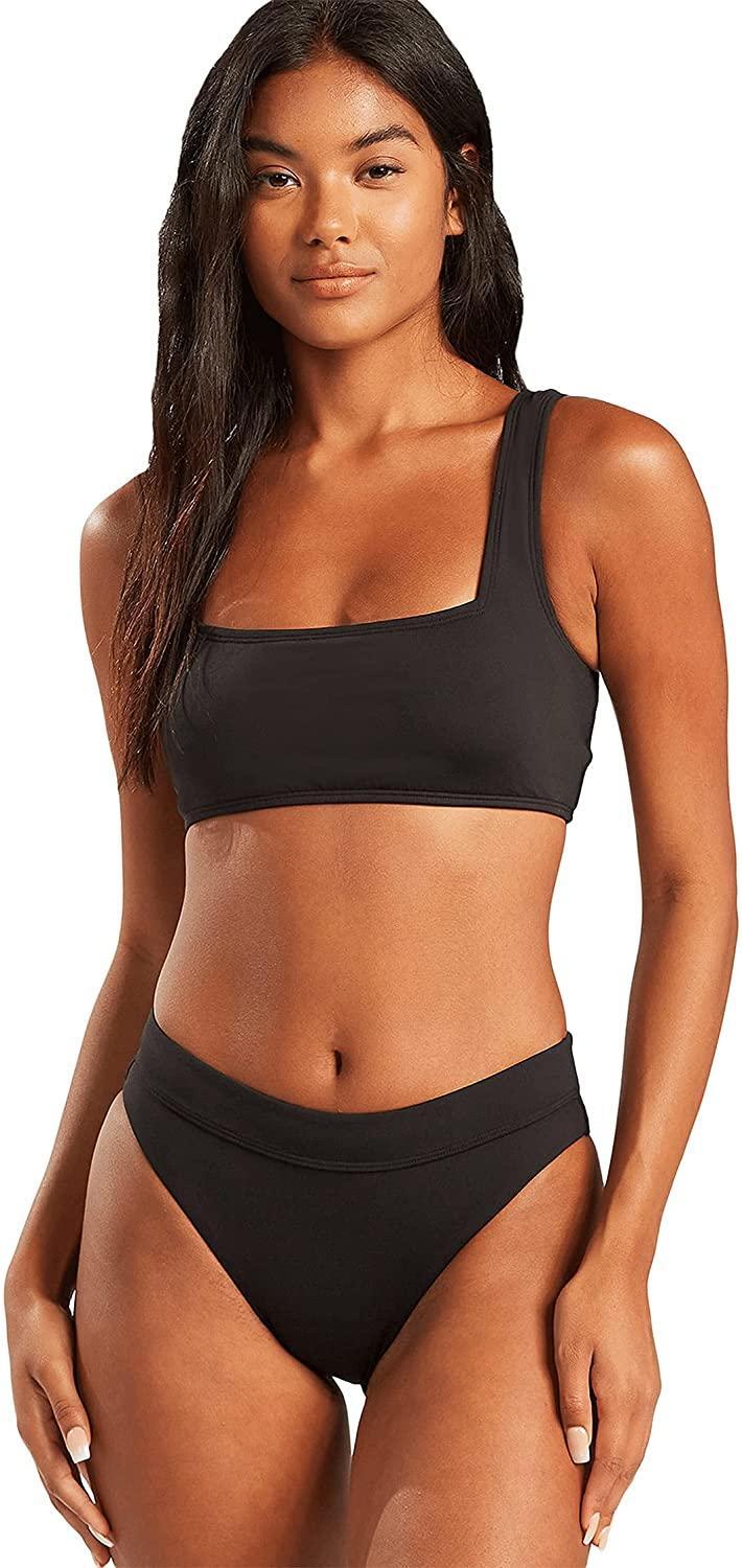 Billabong 281780 Women’s Sol Searcher Maui Rider Bikini Bottom Black Medium/10