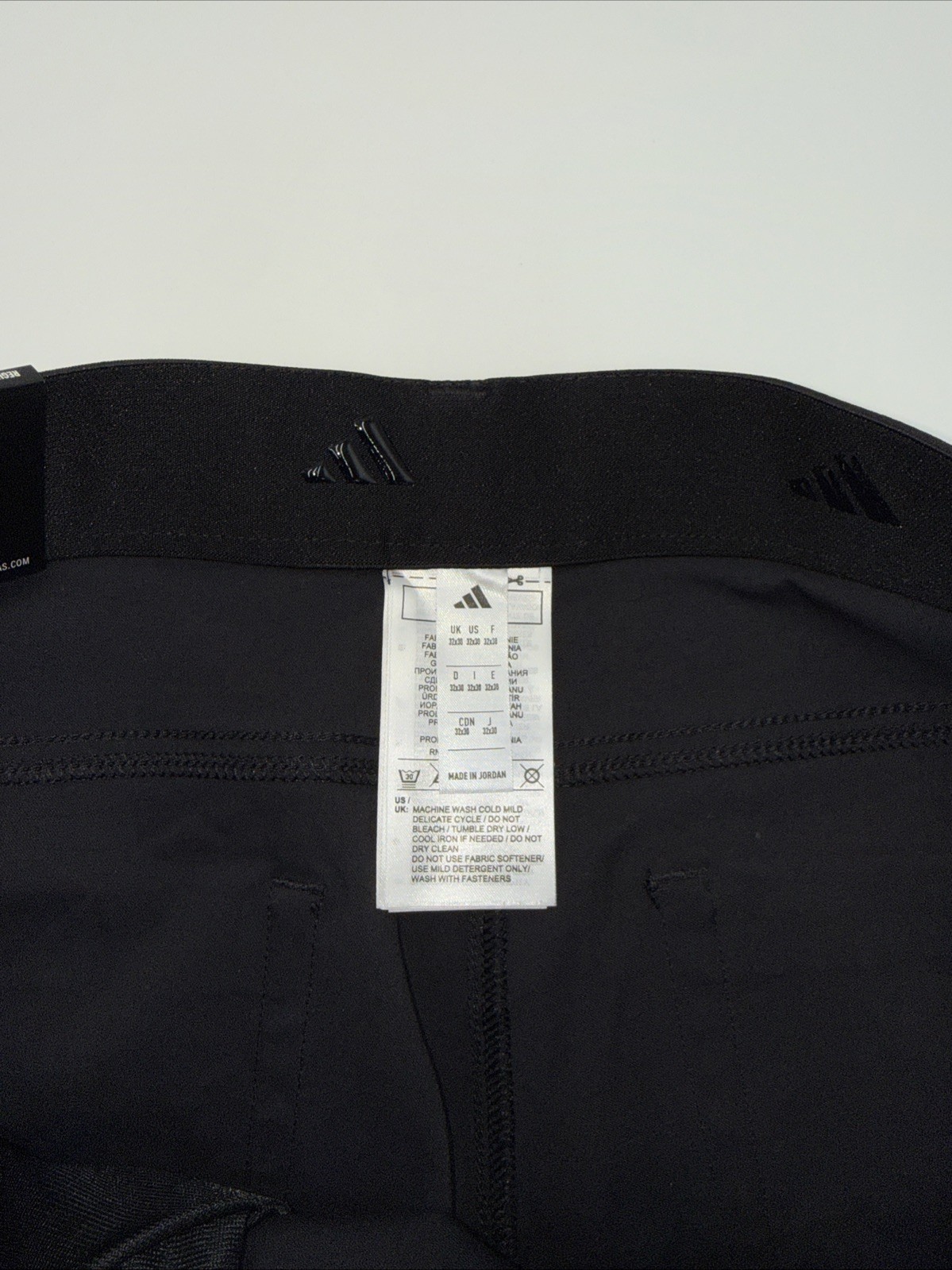 $100 Adidas Ultimate365 5-Pocket Pants – IW0199- Black – 32W 30L- New Tag