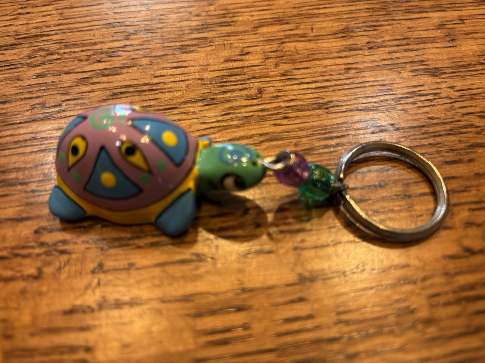 Keychain Colorful Turtle : Tortis Dominican Republic