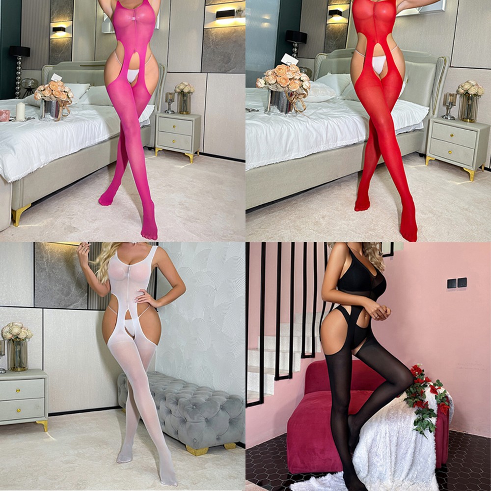 Women Sexy Body Stocking Lingerie Fishnet Bodysuit Nightwear Sleepwear PLUS SIZE