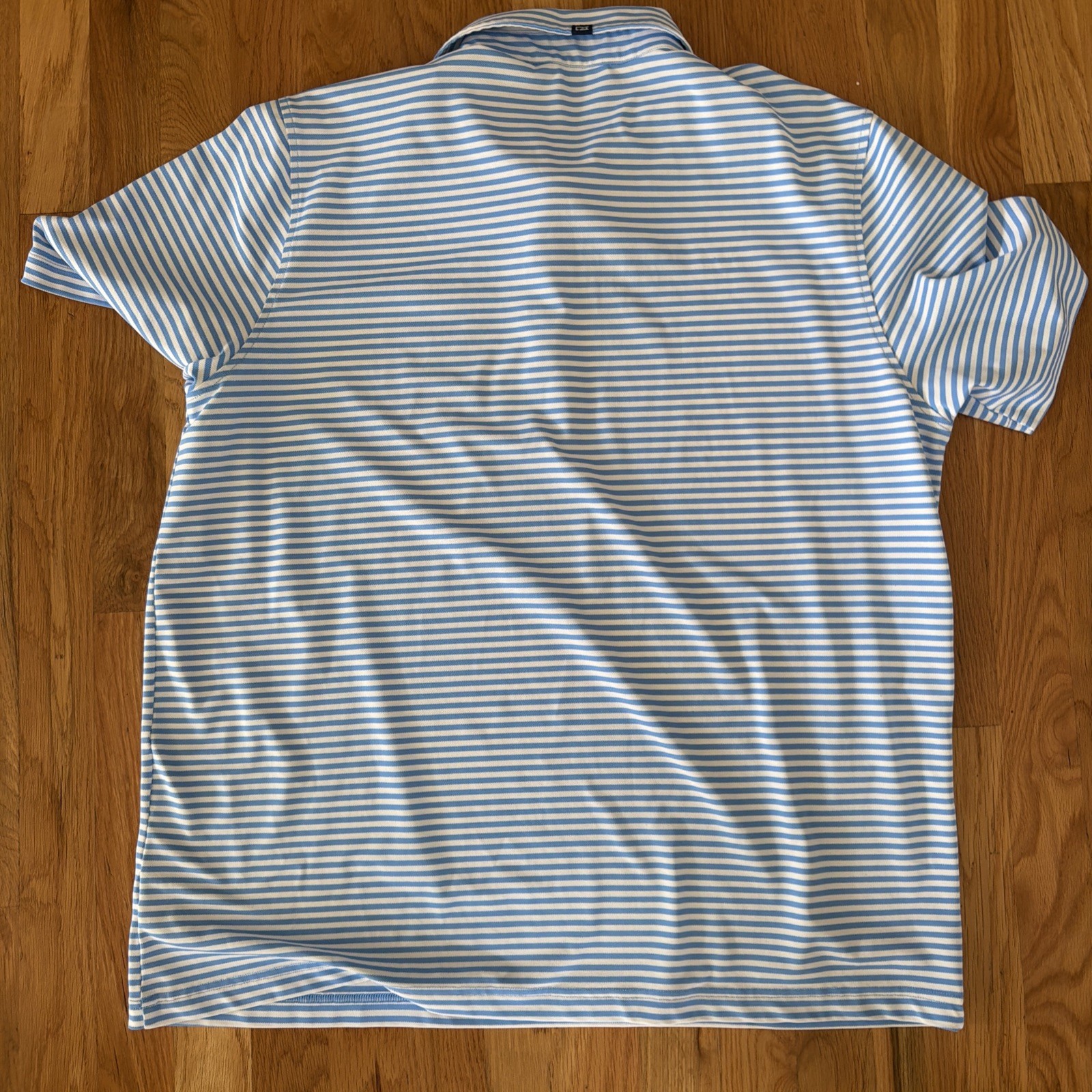 Auburn University Cutter & Buck Mens XL Blue Striped Polo