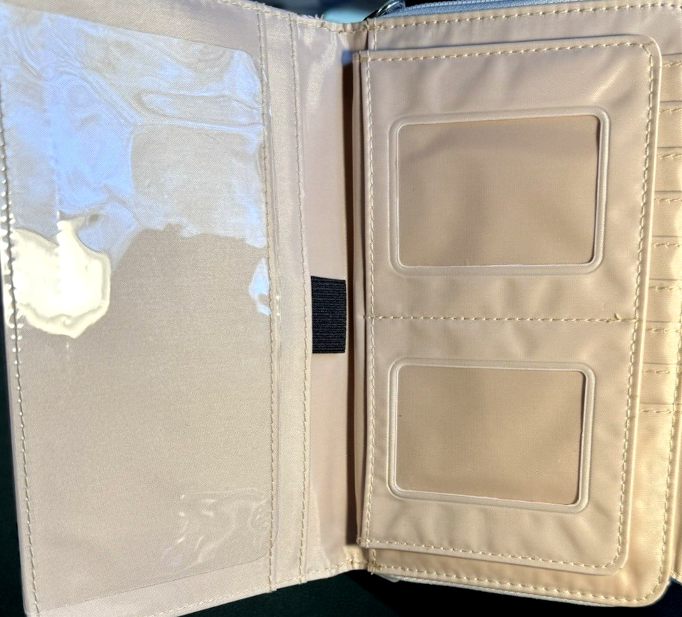 MUNDI Womans / CEO Clutch- Big Fat Wallet / Full Zip / BUTTERFLY / New