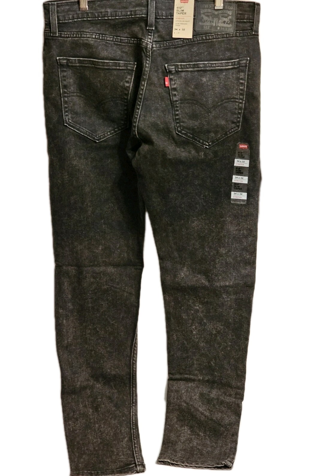 NEW! Levi’s Men’s 512 Slim Taper Stretch Jeans Native Cali Size 34×32 New w/Tags