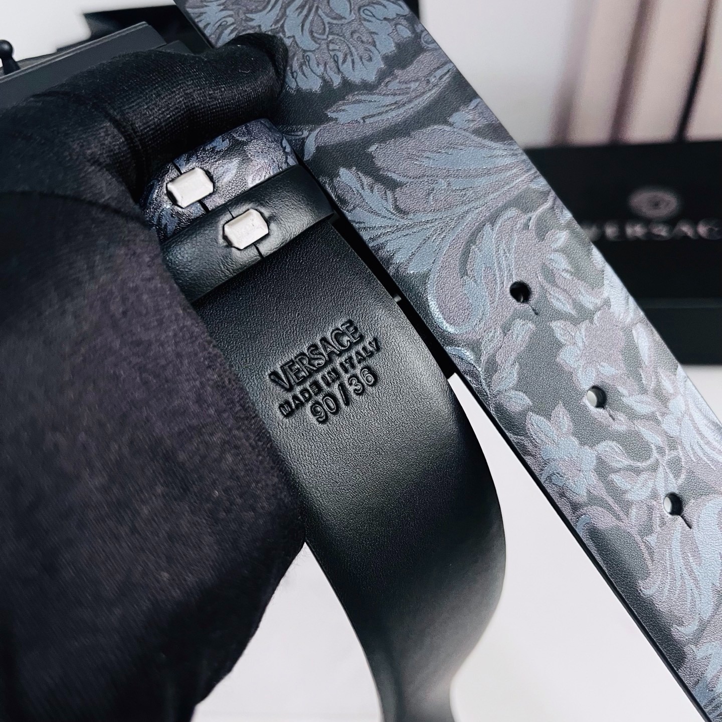 Versace belt men authentic new