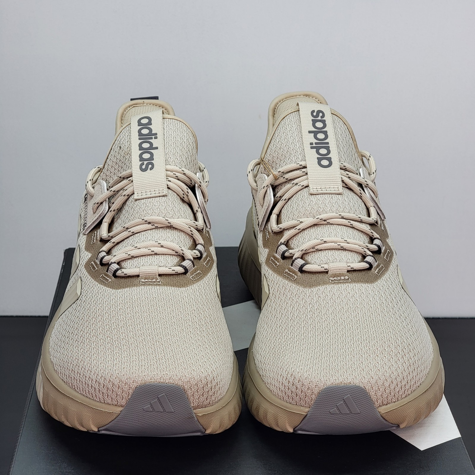 Adidas Kaptir 4.0 Men’s Size 11.5 Running Shoes Brown Athletic Footwear Sneakers