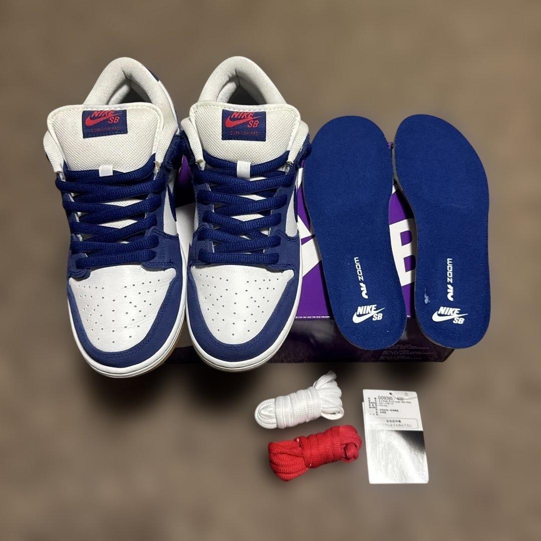Men 9.0US Nike Sb Dunk Low Los Angeles Dodgers